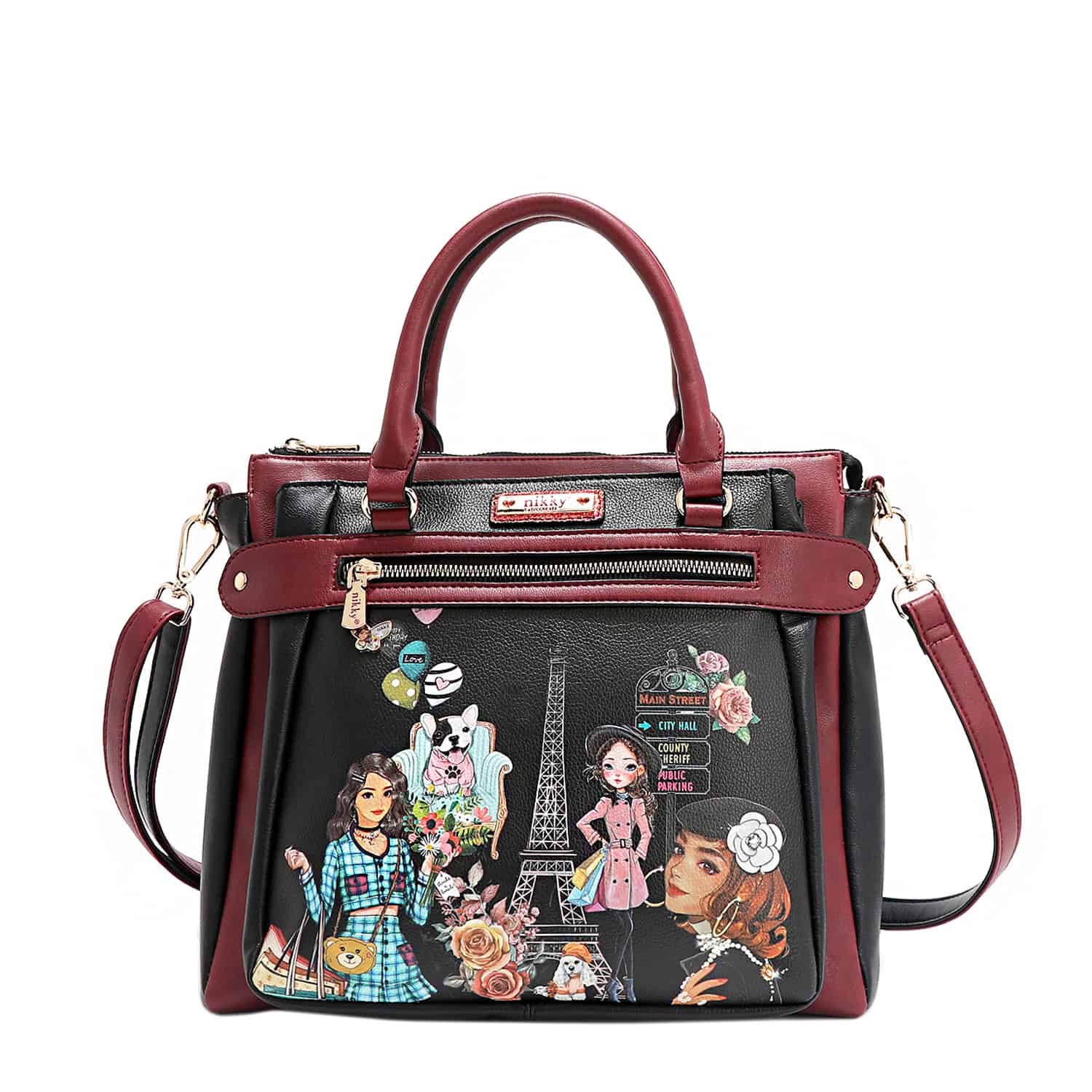 NK12601-NIKKY MAKES FRIENDS- STRAP ATTACHED