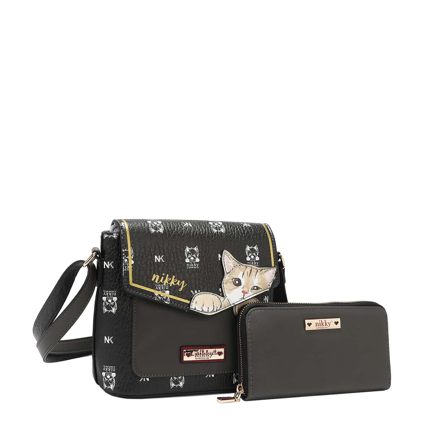 NK12832-NIKKY FINDS MEOW BLACK-FRONT ANGLE (2)