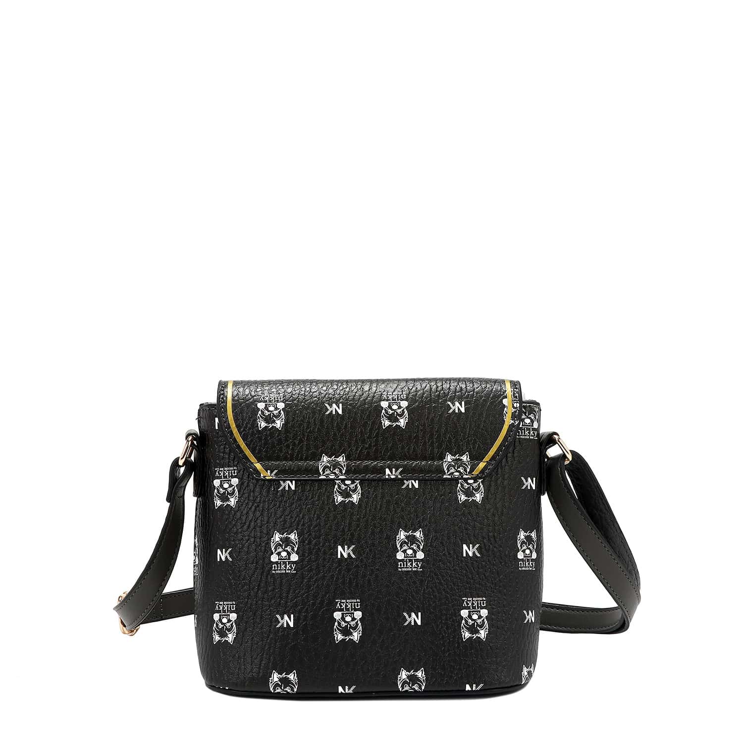 NK12832-NIKKY FINDS MEOW BLACK- MEDIUM- BACK