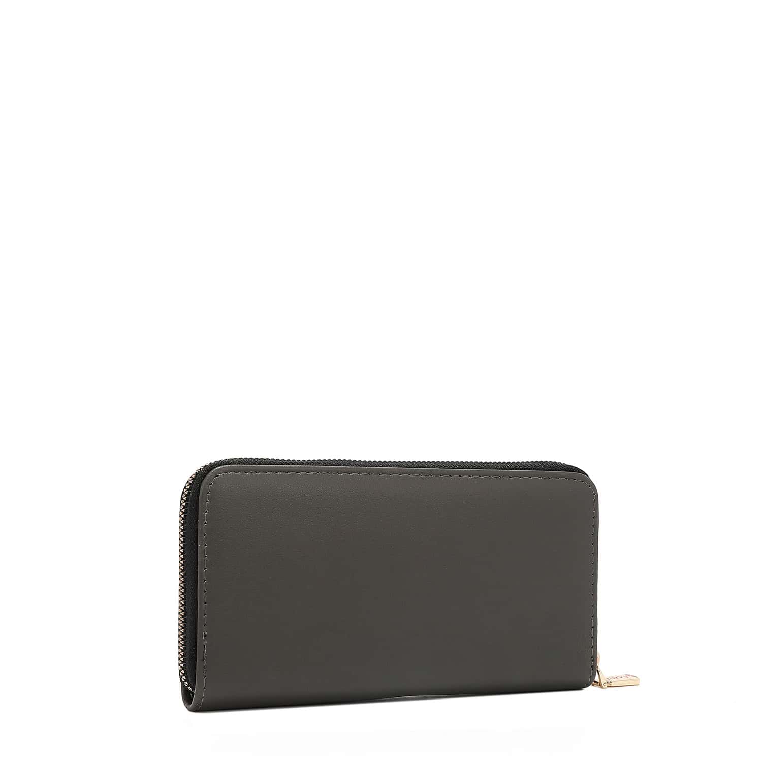 NK12832-NIKKY FINDS MEOW BLACK-WALLET- BACK ANGLE
