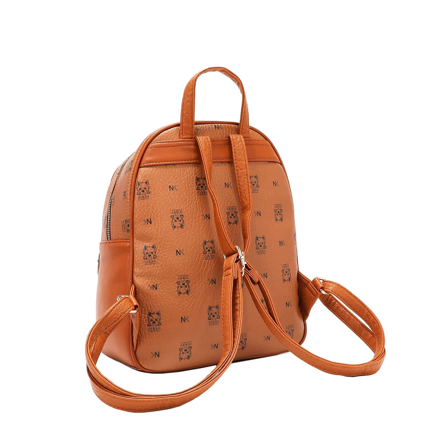 NK12832-NIKKY FINDS MEOW BROWN-LARGE - BACK ANGLE