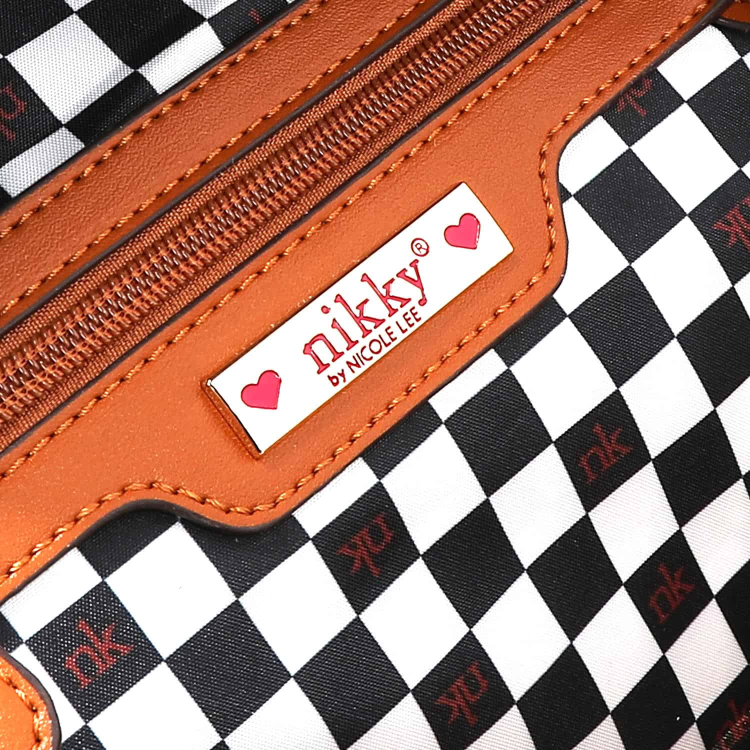 NK12832-NIKKY FINDS MEOW BROWN-LARGE - INTERIOR LOGO