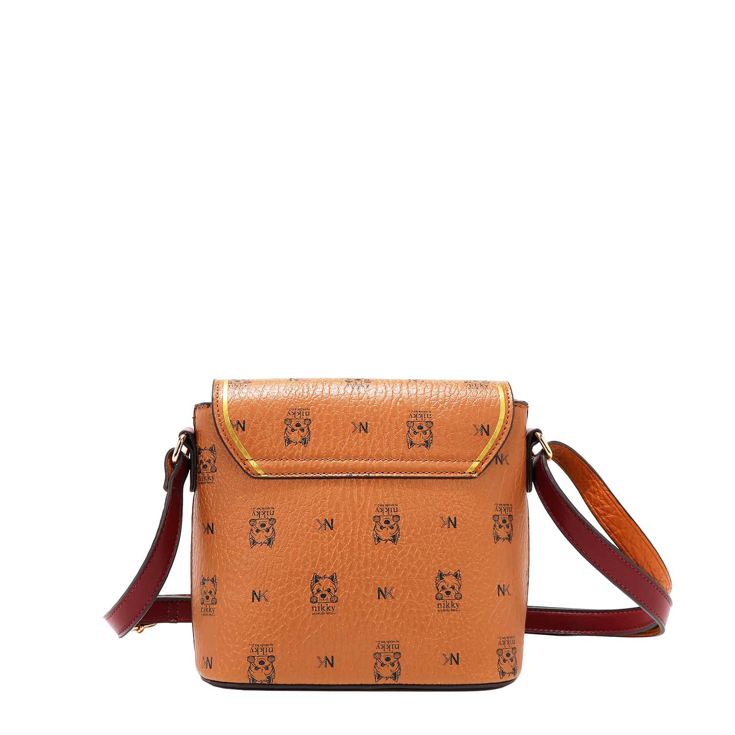 NK12832-NIKKY FINDS MEOW BROWN- MEDIUM- BACK