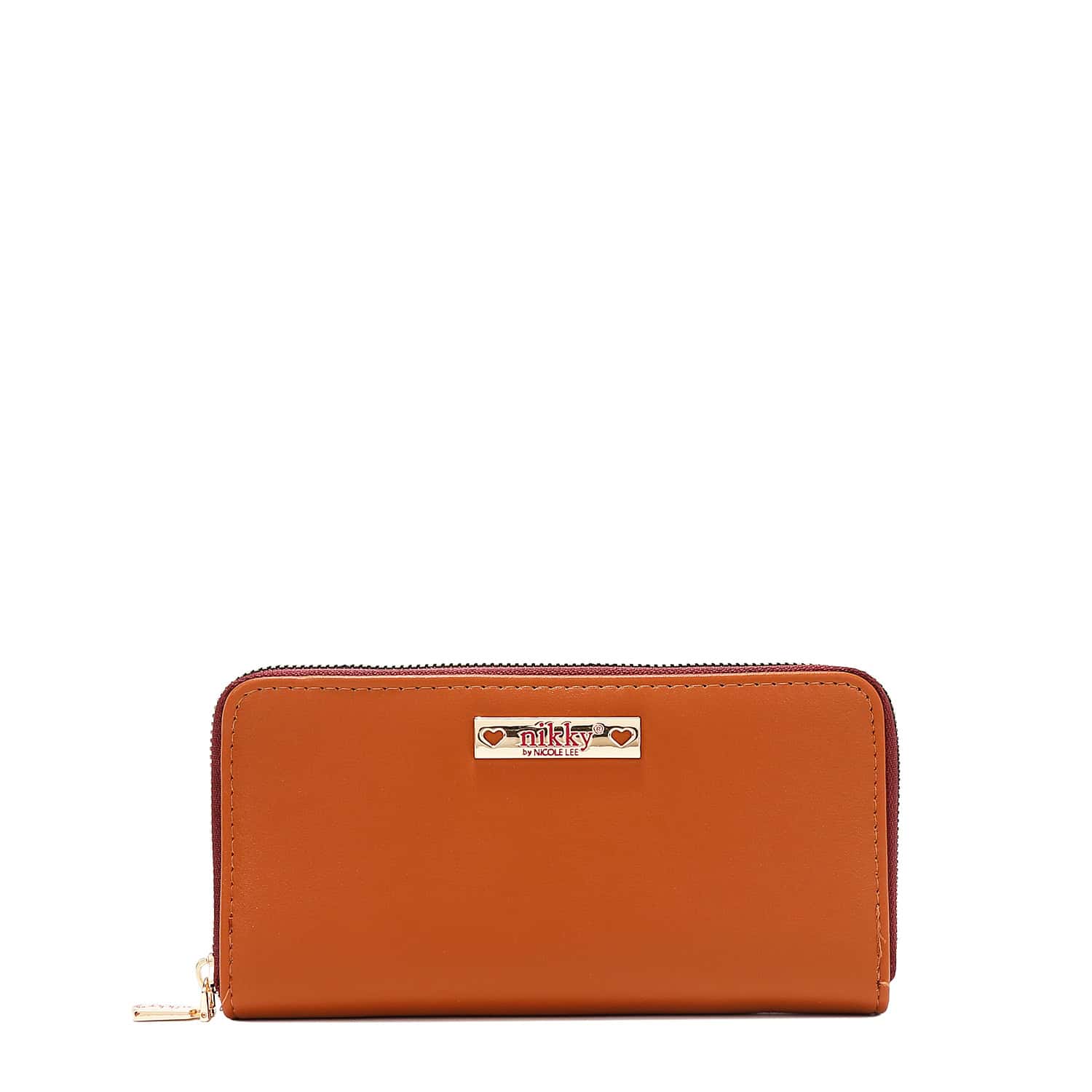 NK12832-NIKKY FINDS MEOW BROWN-WALLET- MAIN