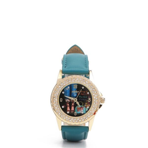 NK20507 LOVELY FEET Print Watch