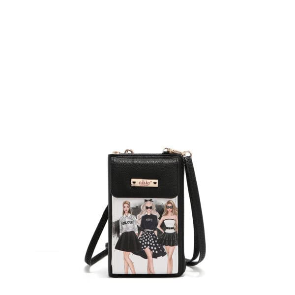 NK24002 TRIO NIKKY PHONE WALLET CROSSBODY