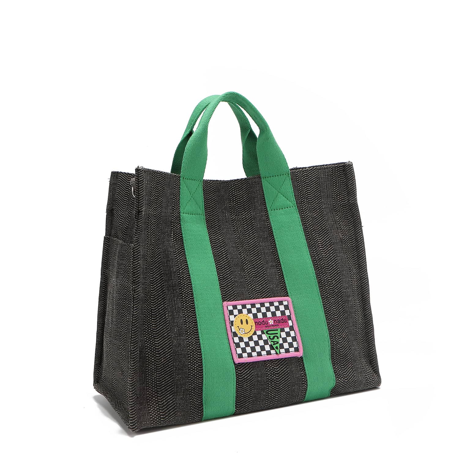 NN1012-BLACK- FRONT ANGLE