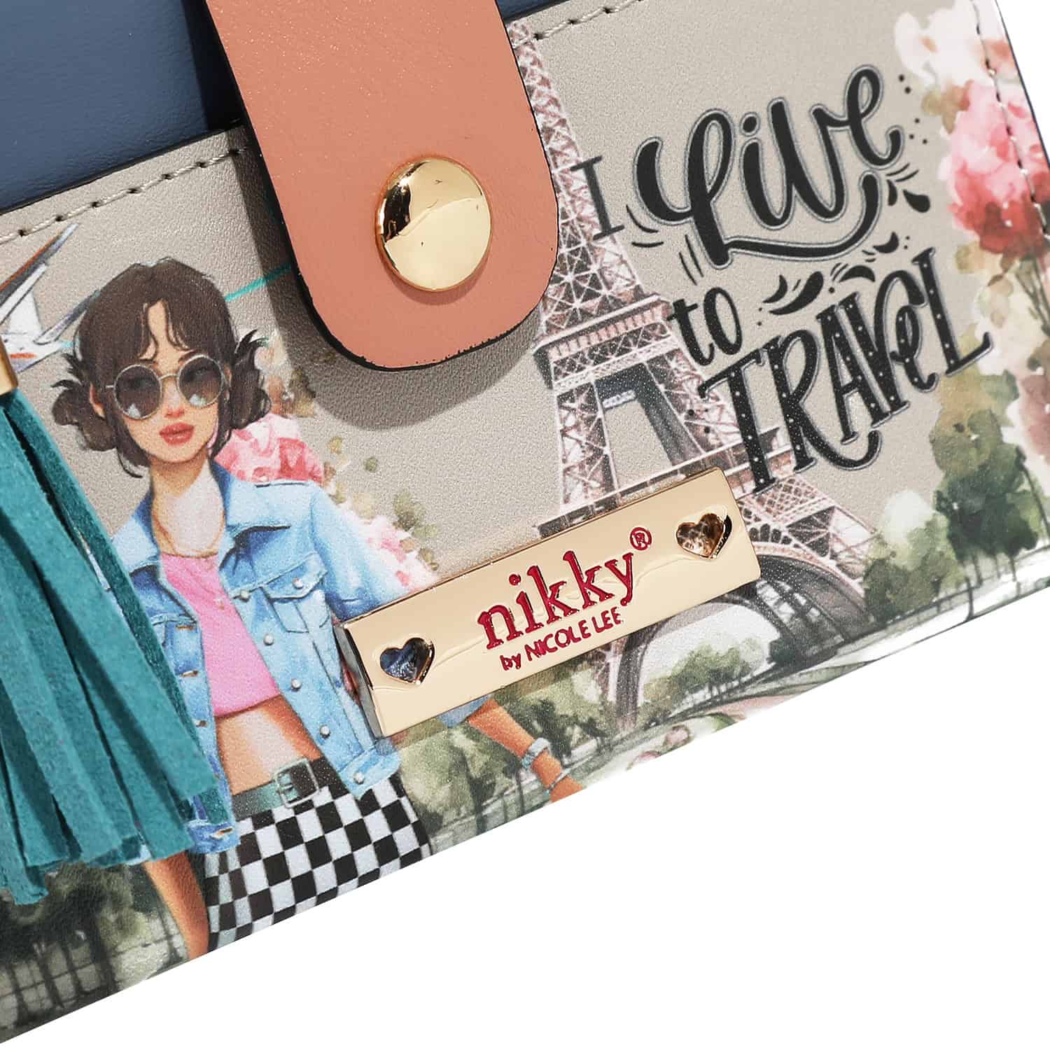 NK22516-I LIVE TO TRAVEL- LOGO